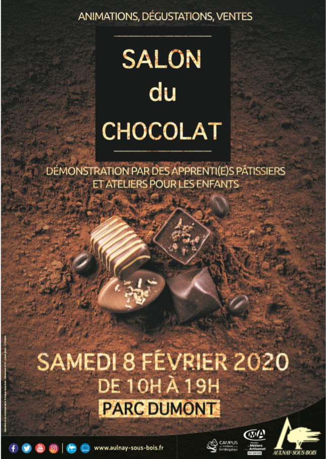 Le salon du chocolat à  Aulnay sous Bois 2020