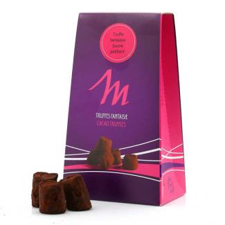 Truffes au Chocolat Noir 66% Bio Praliné de Noisettes Fin - 150g